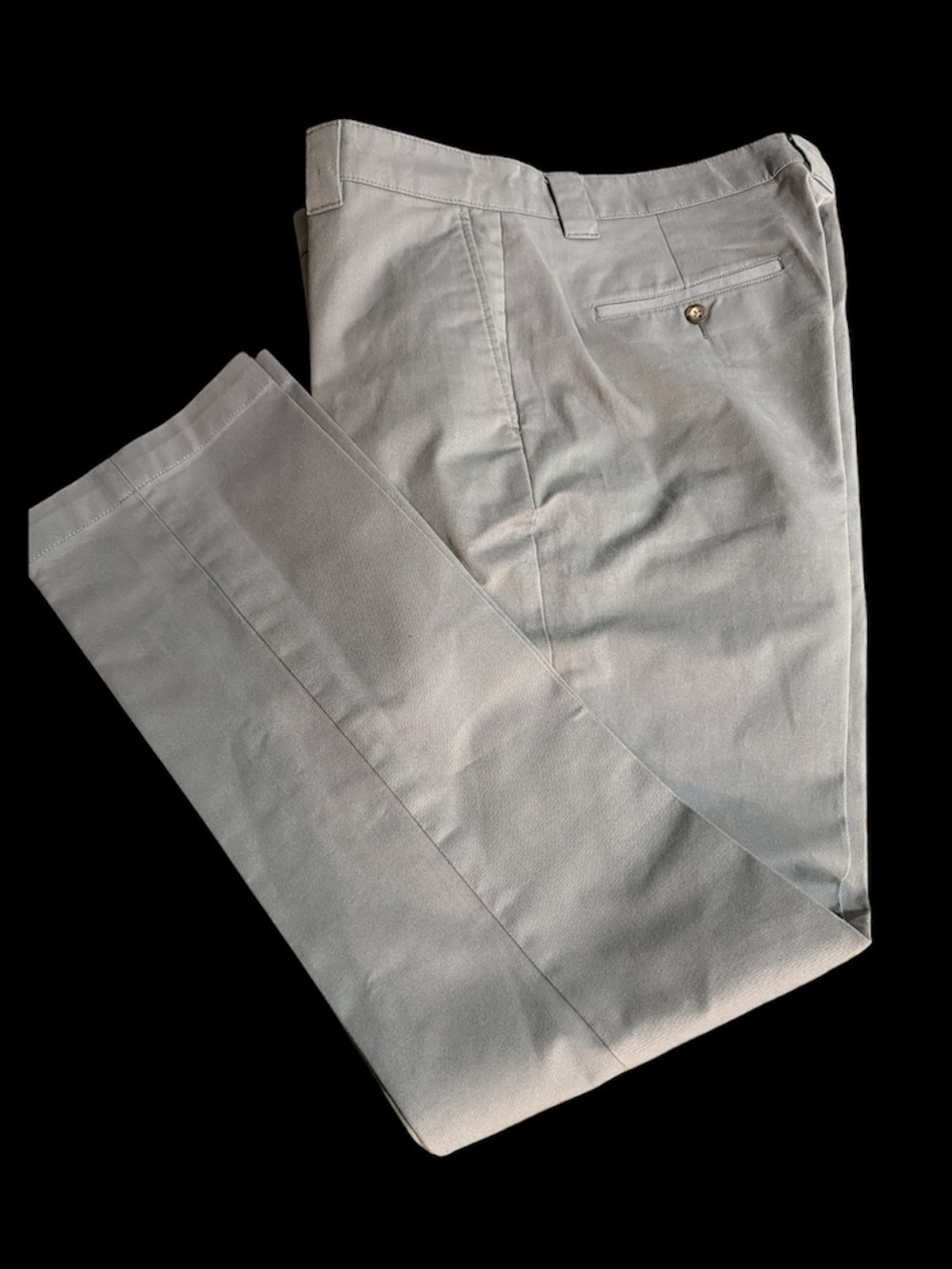 JJJJound Men’s Slim Chino Trousers Size 34 Grey/Charcoal — 96% Cotton